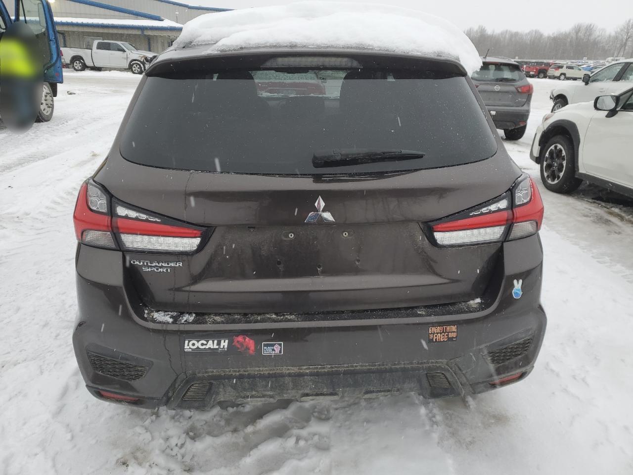 2021 Mitsubishi Outlander VIN JA4APUAU5MU006958 Copart auction photo, front end damage thumbnail 6