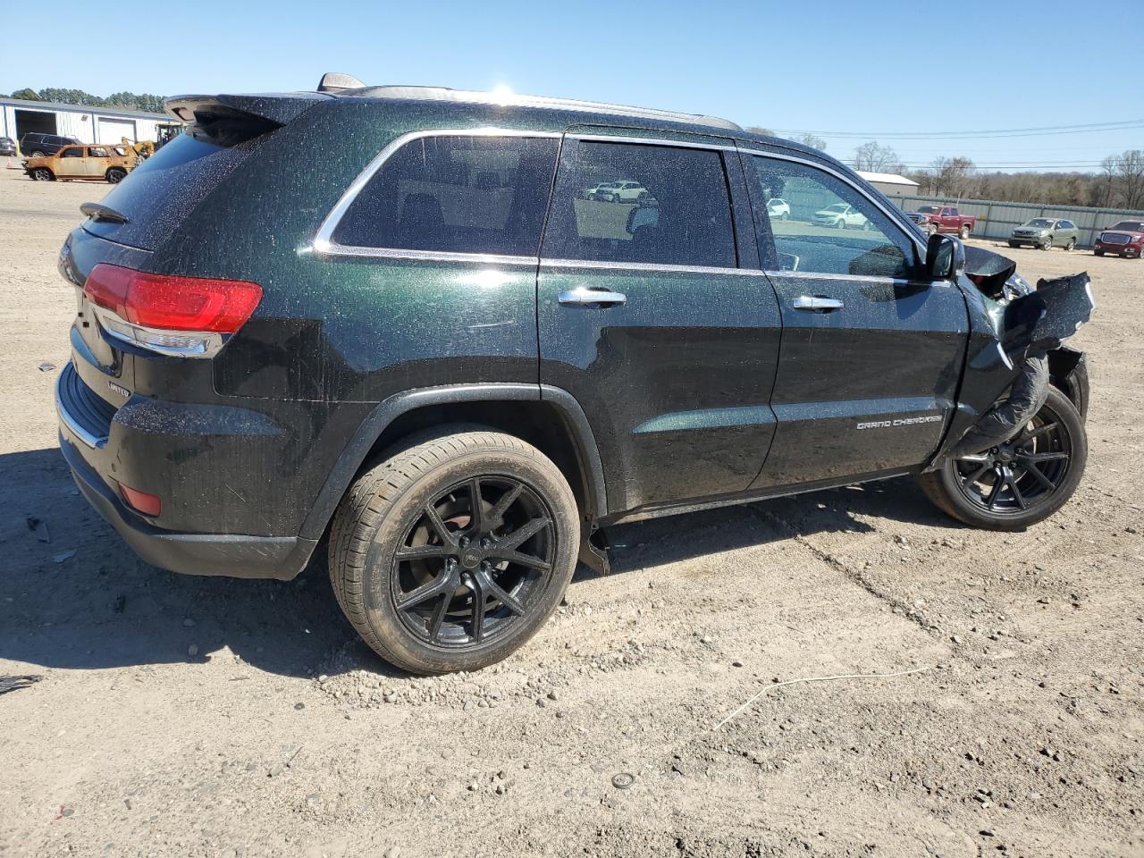 2014 Jeep Grand Cherokee VIN 1C4RJFBM5EC497351 Copart auction photo, front end / minor dent/scratches damage thumbnail 3