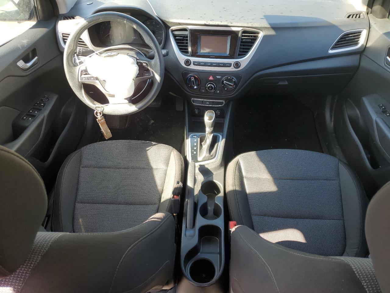 2022 Hyundai Accent VIN 3KPC24A62NE171574 Copart auction photo, front end / minor dent/scratches damage thumbnail 8