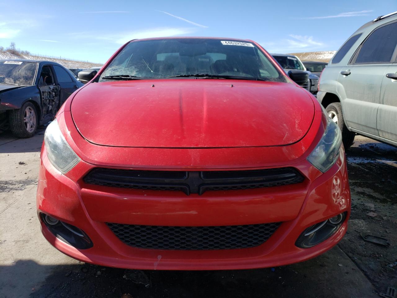 2014 Dodge Dart VIN 1C3CDFBB1ED903443 Copart auction photo, side / rear end damage thumbnail 5
