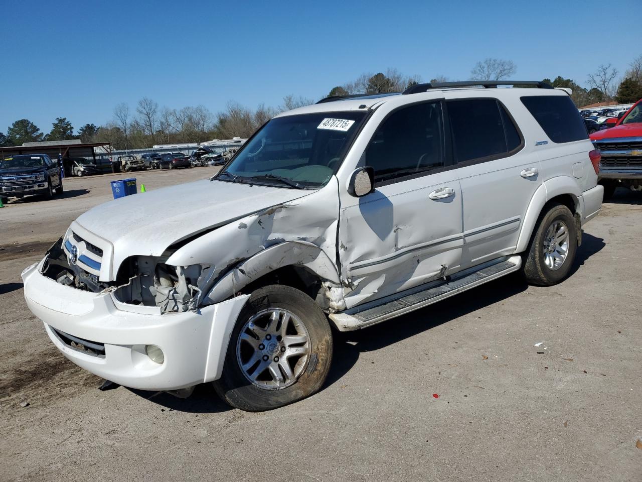 2005 Toyota Sequoia VIN 5TDZT38A75S250286 - Copart auction photo