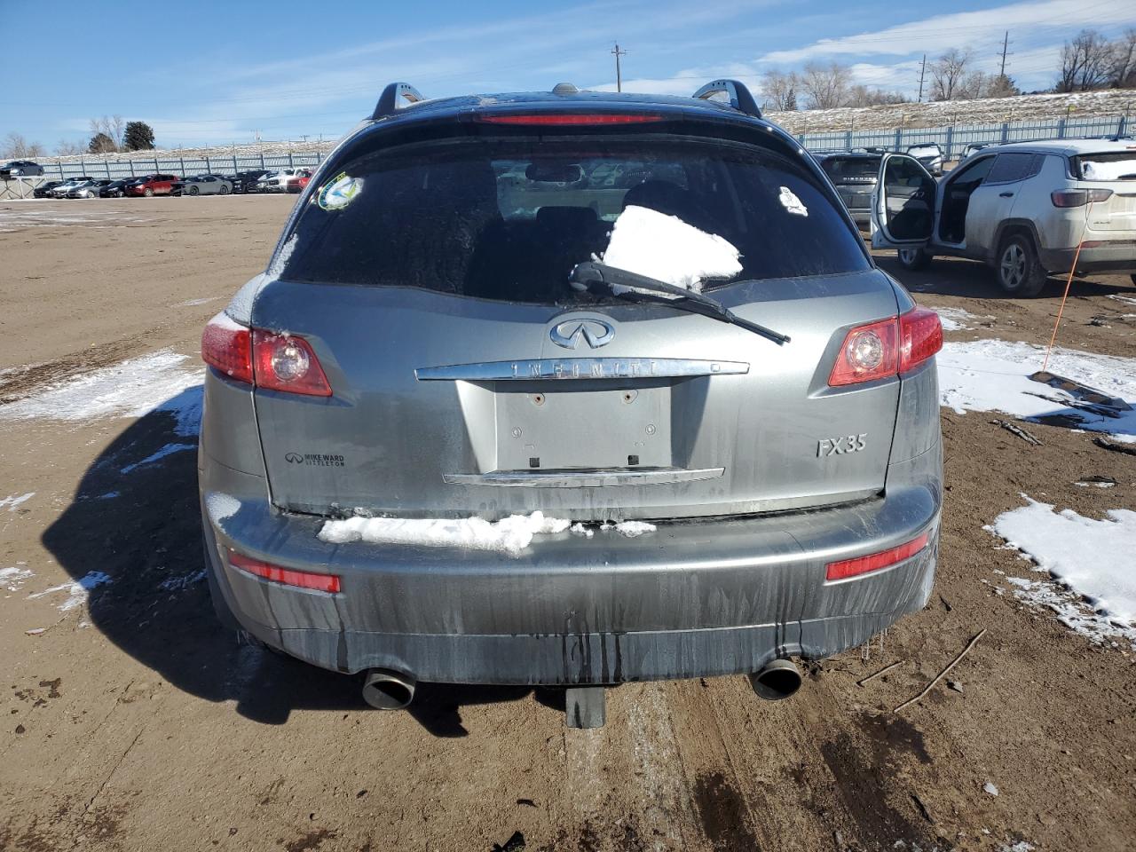 2007 Infiniti FX VIN JNRAS08W07X208663 Copart auction photo, front end damage thumbnail 6