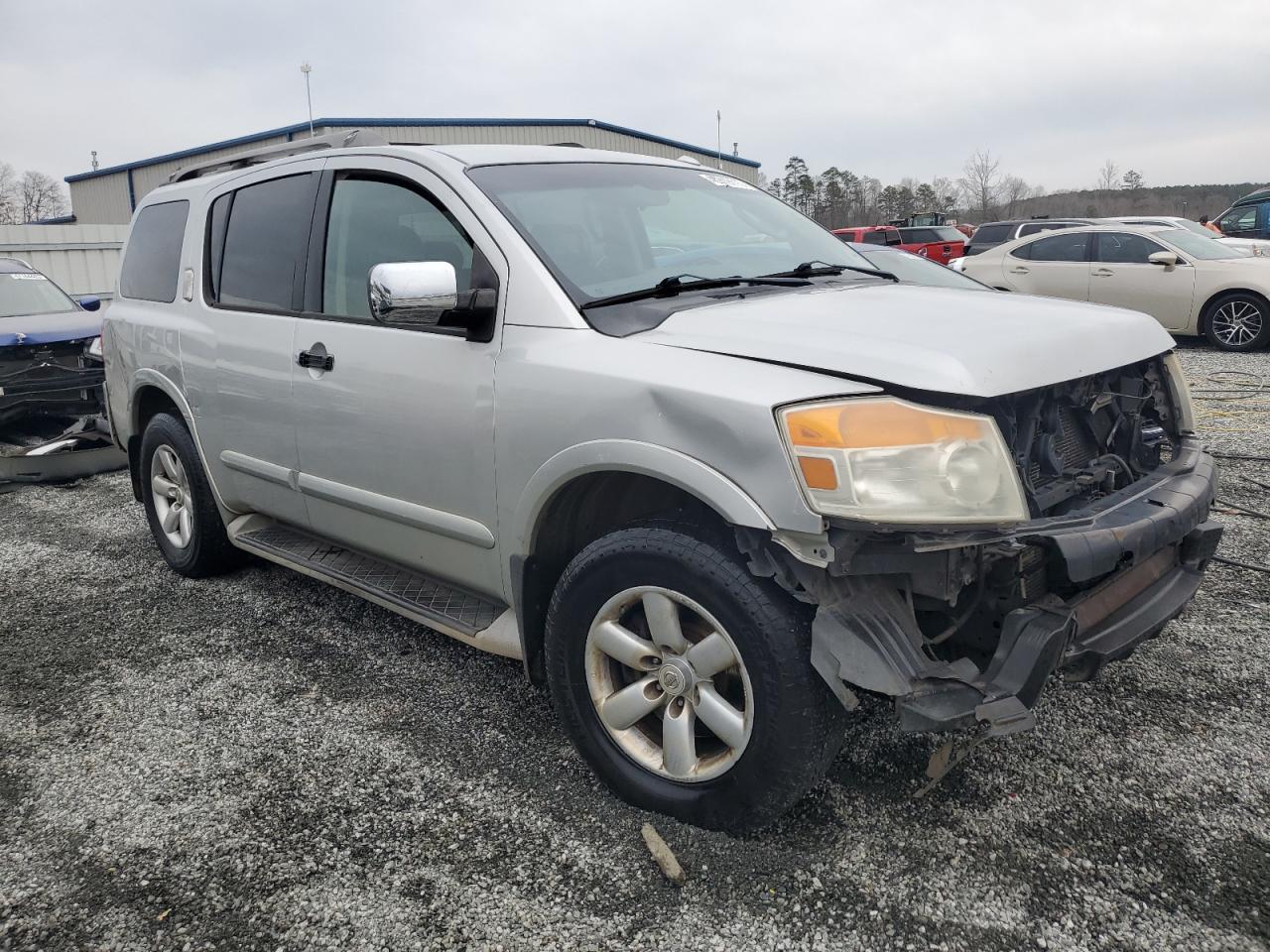 2010 Nissan Armada VIN 5N1AA0NC0AN607942 Copart auction photo, front end damage thumbnail 4