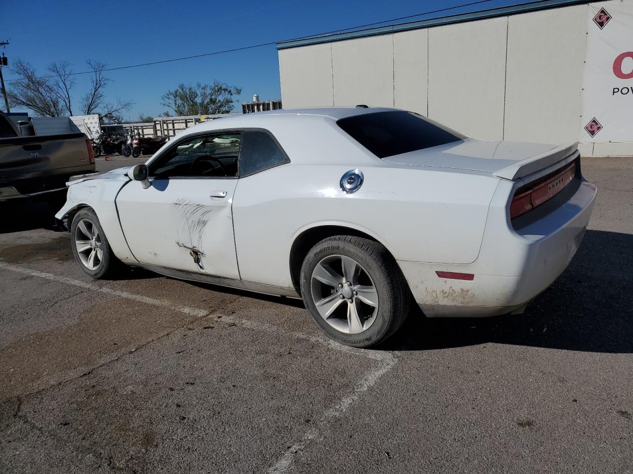 2013 Dodge Challenger VIN 2C3CDYAG5DH617654 Copart auction photo, front end / side damage thumbnail 2