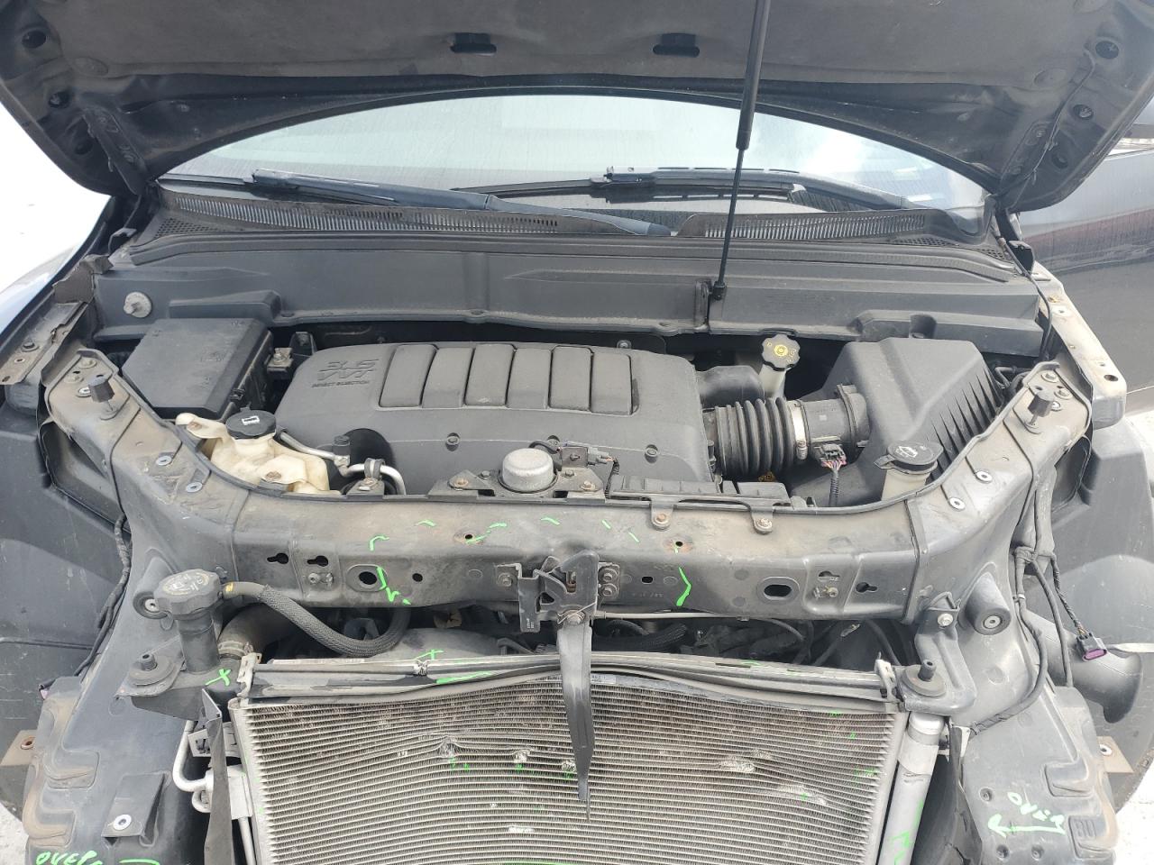 2011 Buick Enclave VIN 5GAKRCED8BJ308687 Copart auction photo, front end damage thumbnail 12