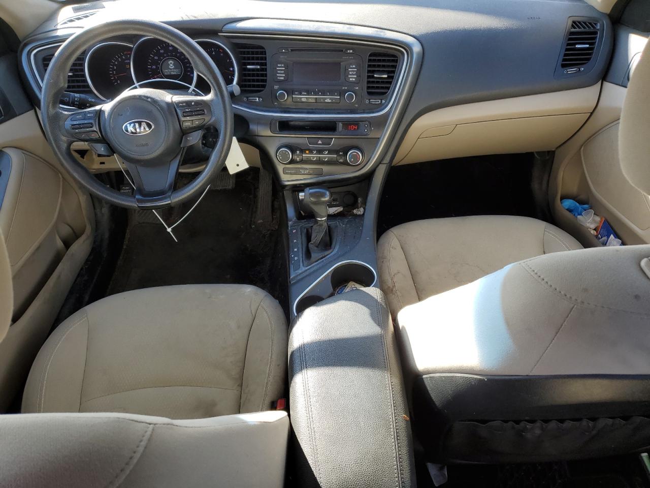 2014 KIA Optima VIN 5XXGM4A78EG311882 Copart auction photo, front end / minor dent/scratches damage thumbnail 8