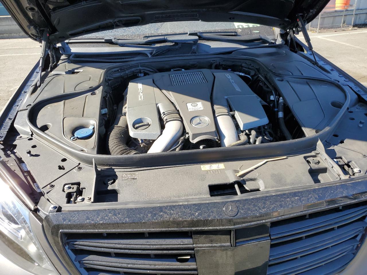 2015 Mercedes-Benz S-klasse VIN WDDUG7JBXFA117518 Copart auction photo, front end damage thumbnail 11