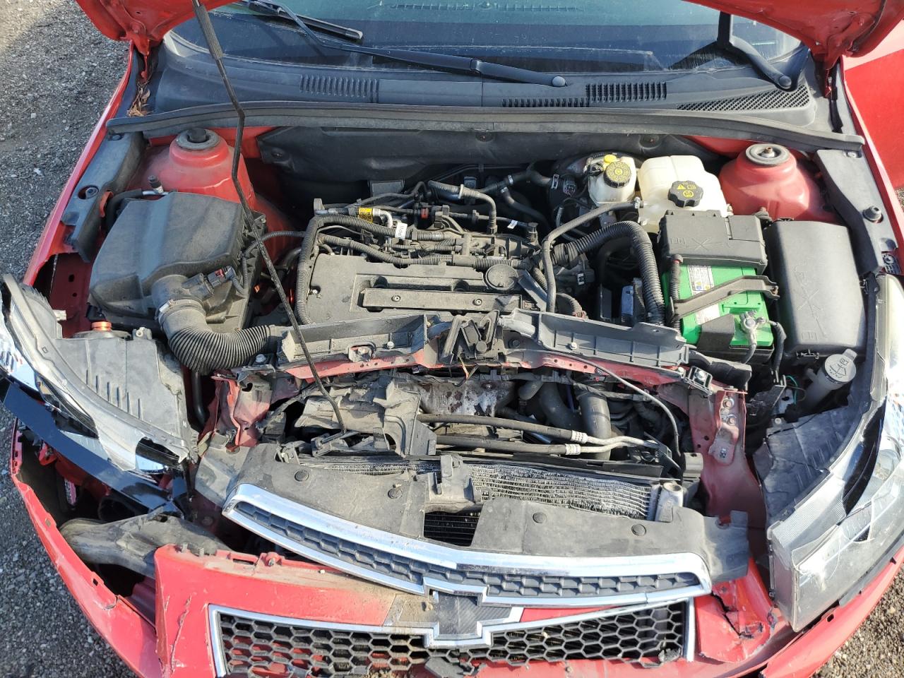 2014 Chevrolet Cruze VIN 1G1PH5SB0E7437636 Copart auction photo, front end / rear end damage thumbnail 12