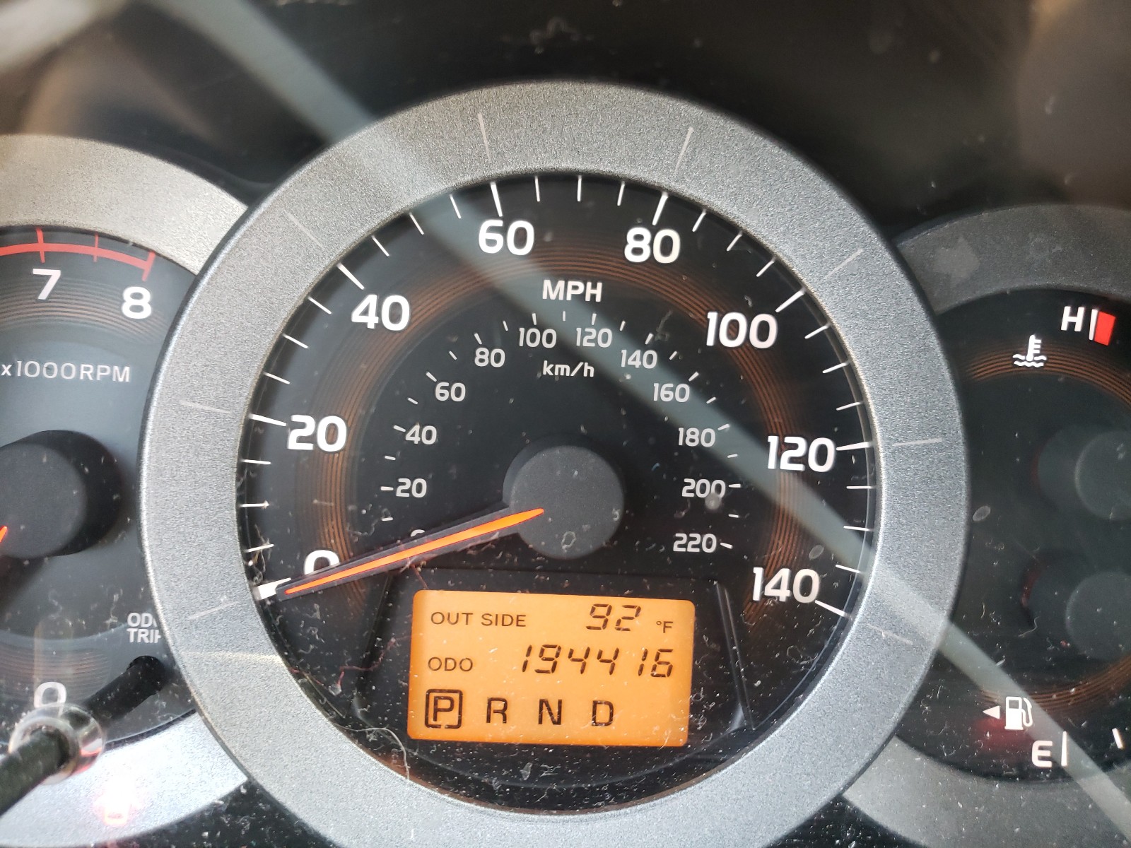 2006 Toyota RAV 4 VIN JTMZD31V666016684 Copart auction photo, front end damage thumbnail 8