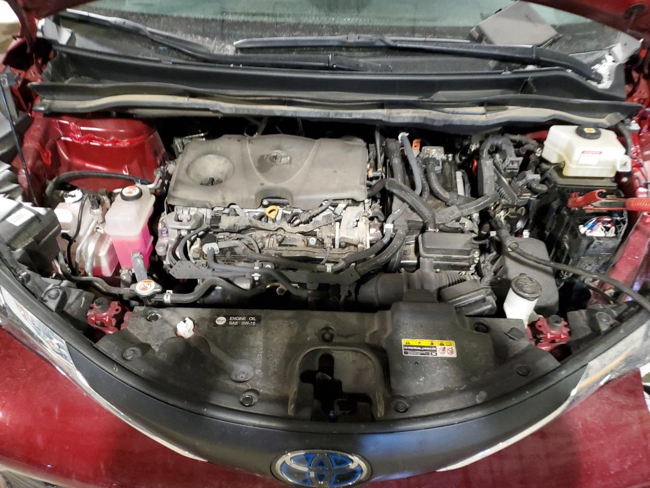 2021 Toyota Sienna VIN 5TDYRKEC2MS068553 Copart auction photo, front end / undercarriage damage thumbnail 12