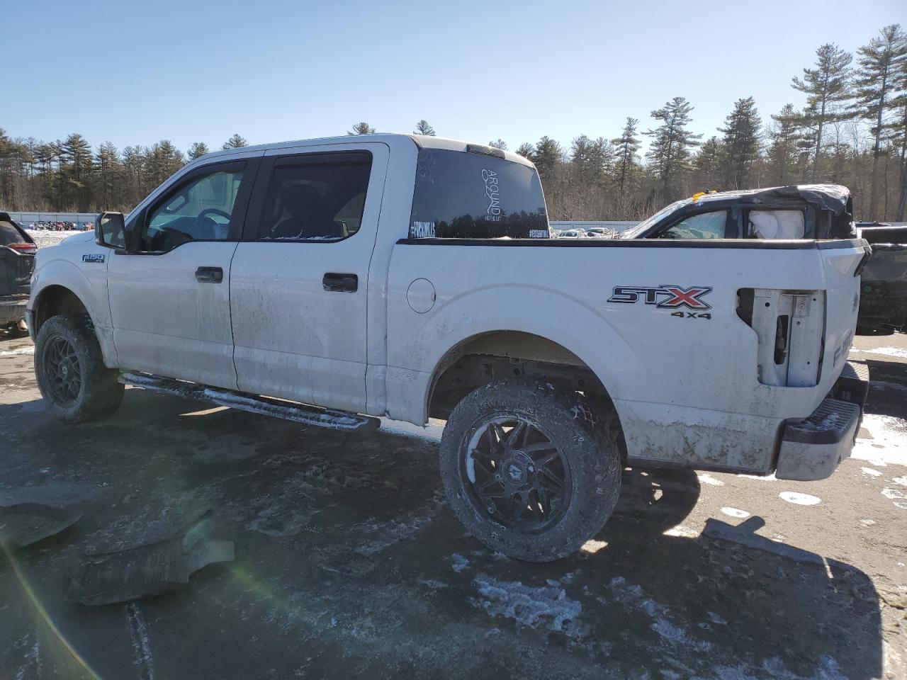 2018 Ford F-150 VIN 1FTEW1EP0JFB47109 Copart auction photo, front end / rear end damage thumbnail 2
