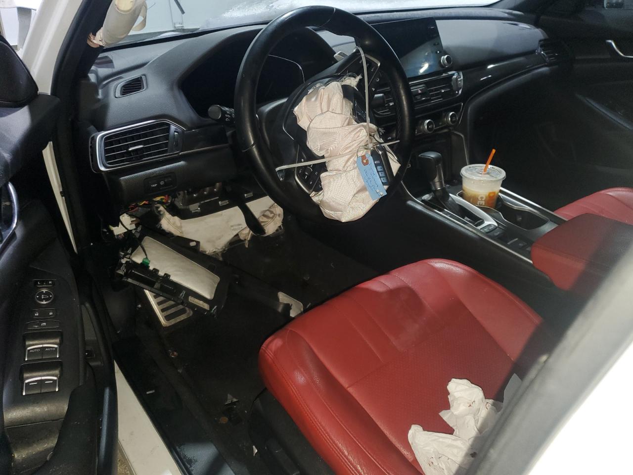 2021 Honda Accord VIN 1HGCV1F36MA018641 Copart auction photo, front end / minor dent/scratches damage thumbnail 8