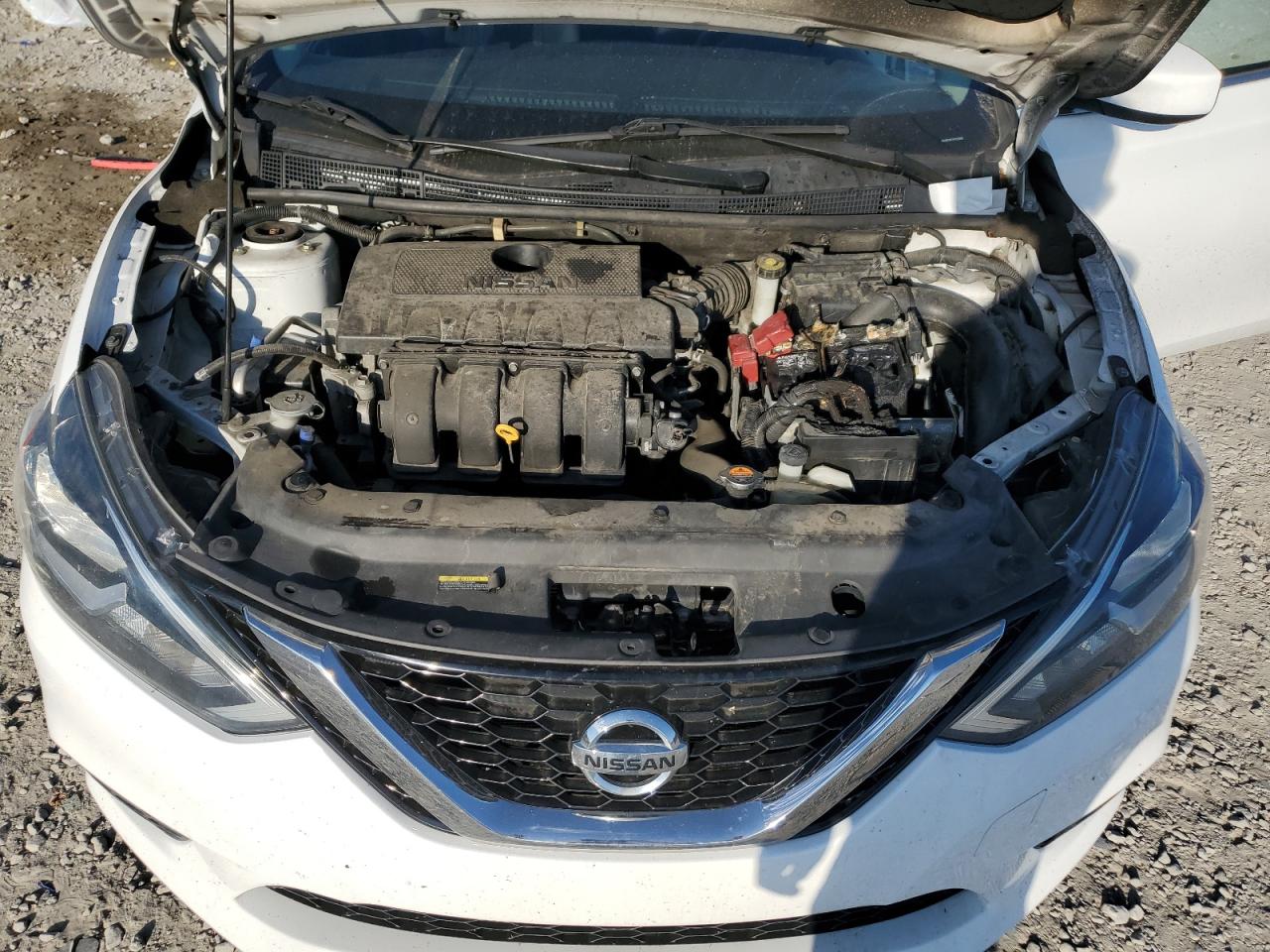 2017 Nissan Sentra VIN 3N1AB7AP7HY323808 Copart auction photo, burn damage thumbnail 12