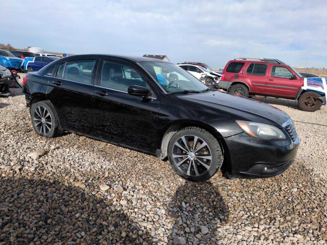 2012 Chrysler 200 VIN 1C3CCBBG6CN283235 Copart auction photo, rear end damage thumbnail 4