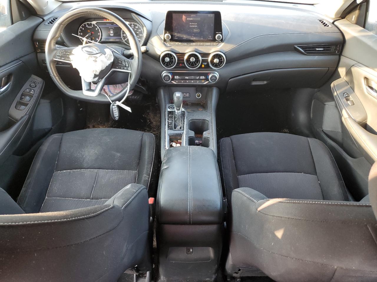 2021 Nissan Sentra VIN 3N1AB8CV8MY212115 Copart auction photo, front end damage thumbnail 8