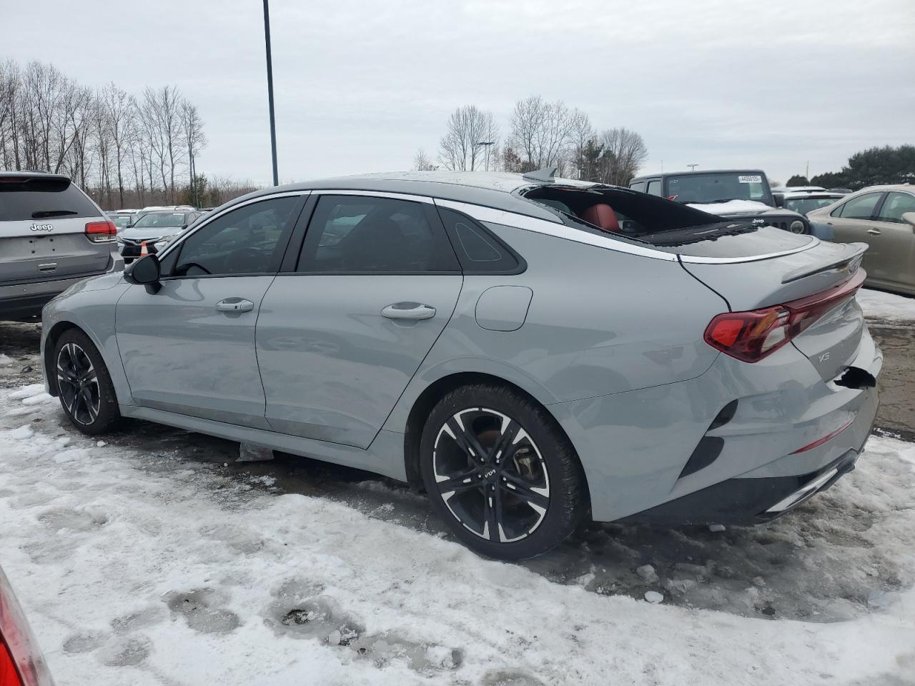 2024 KIA K5 VIN 5XXG64J25RG247773 Copart auction photo, rear end / top/roof damage thumbnail 2
