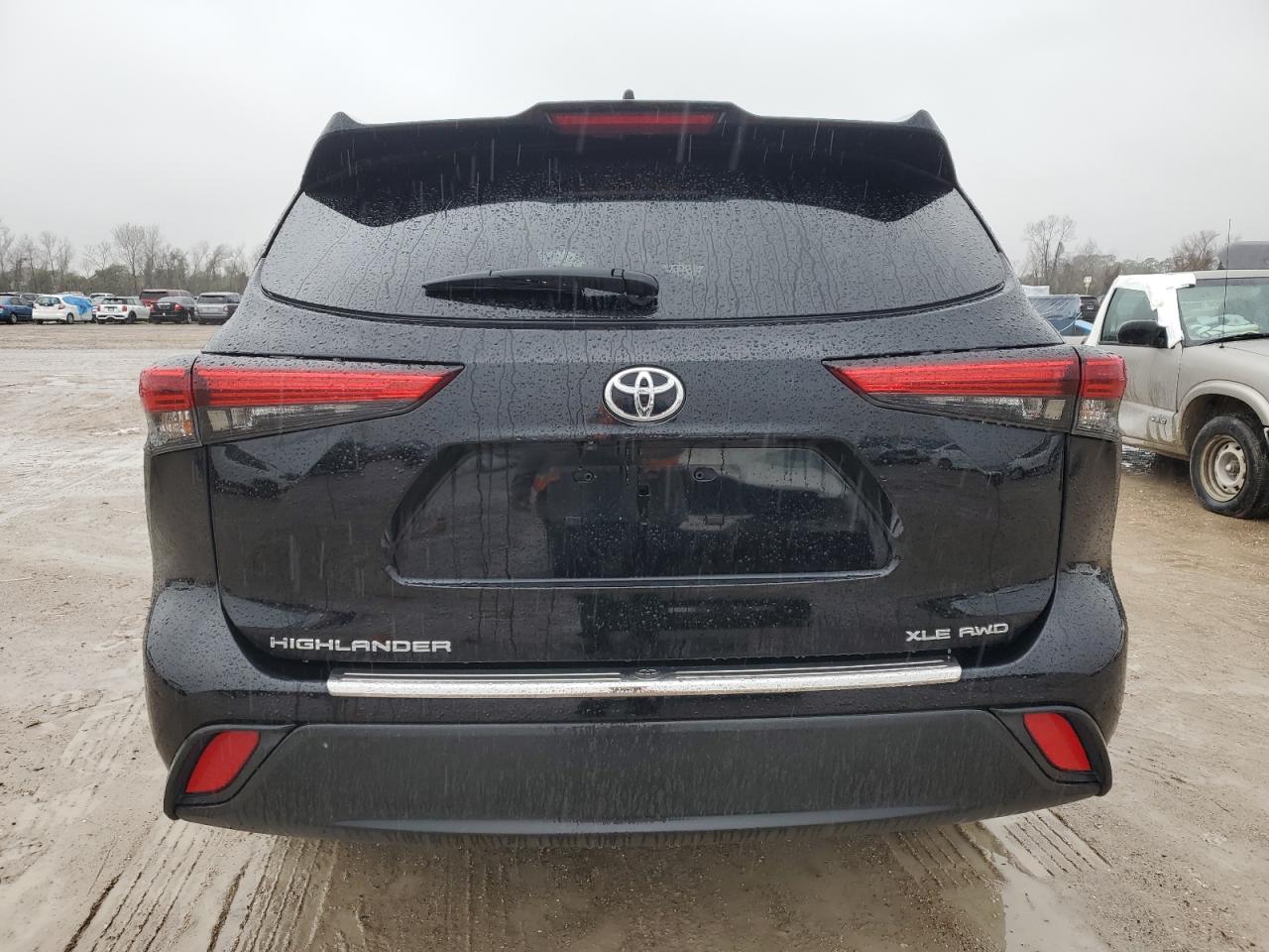 2022 Toyota Highlander VIN 5TDGZRBH5NS244954 Copart auction photo, front end damage thumbnail 6