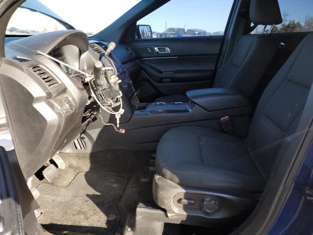 2017 Ford Explorer VIN 1FM5K8ARXHGB41281 Copart auction photo, front end damage thumbnail 7