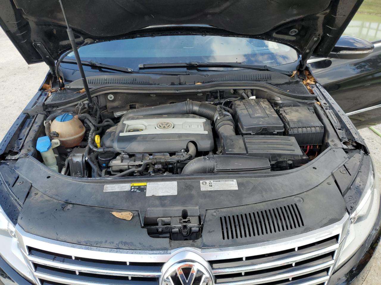 2016 Volkswagen Passat CC VIN WVWBN7AN1GE519858 Copart auction photo, front end damage thumbnail 11