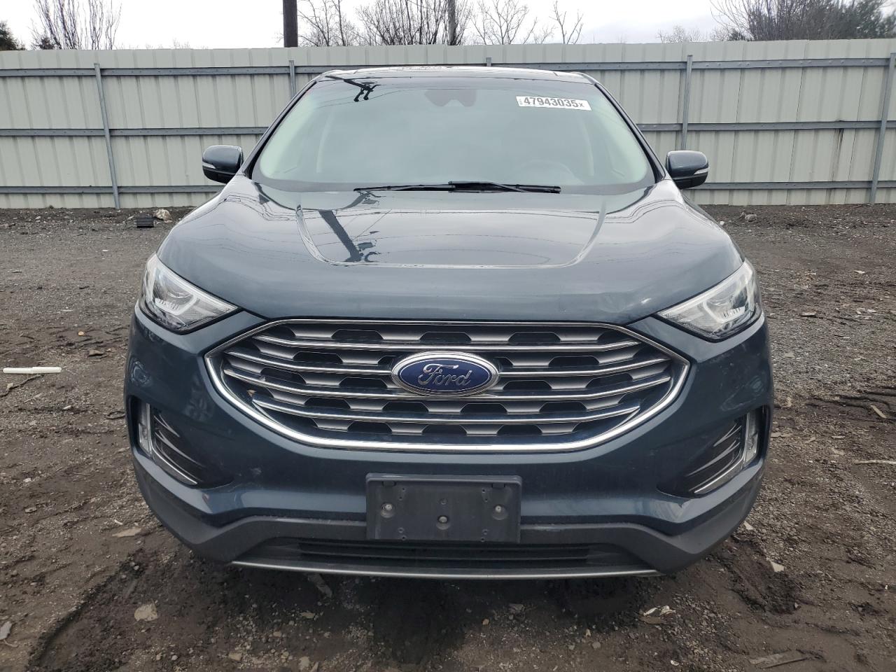 2019 Ford Edge VIN 2FMPK4J9XKBC42157 Copart auction photo, side / rear end damage thumbnail 5