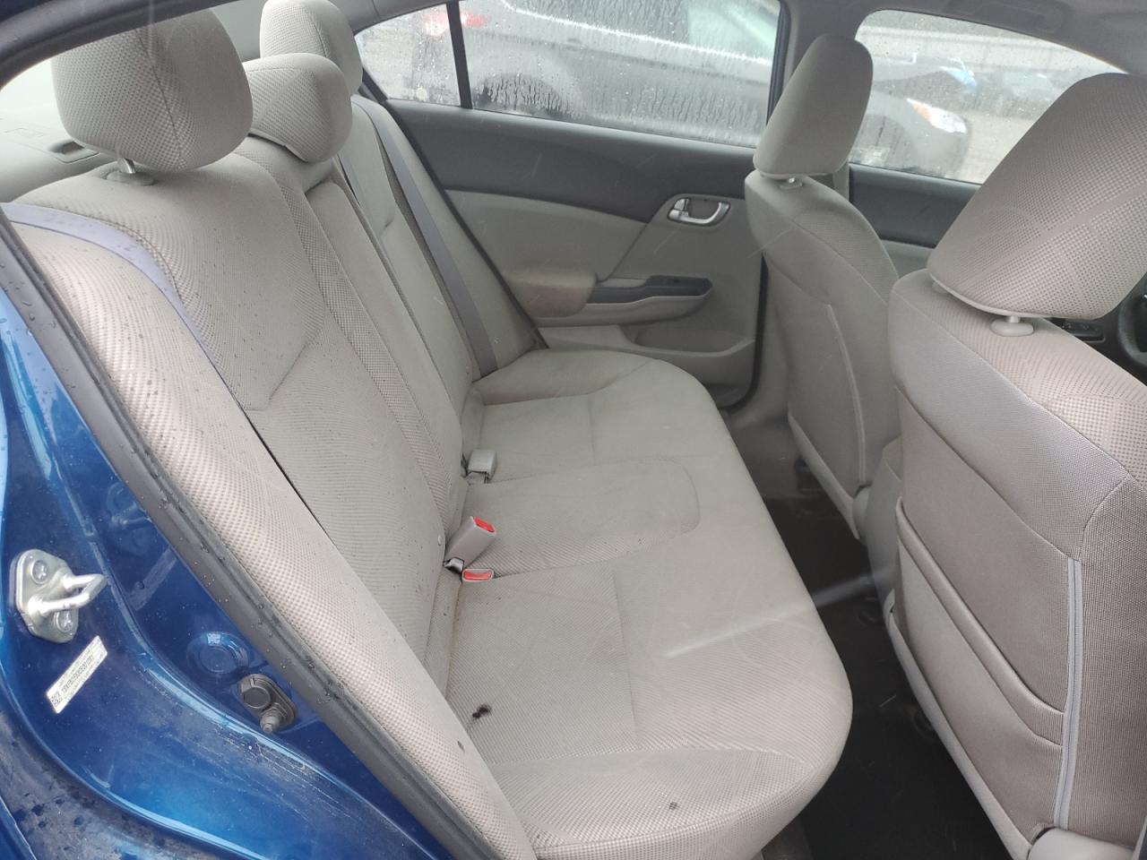 2012 Honda Civic VIN 19XFB2F83CE001281 Copart auction photo, rear end / side damage thumbnail 10