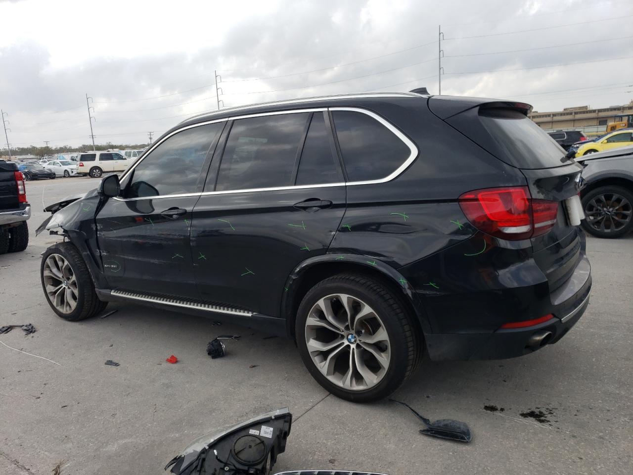 2017 BMW X5 VIN 5UXKR0C50H0V65087 Copart auction photo, front end / side damage thumbnail 2