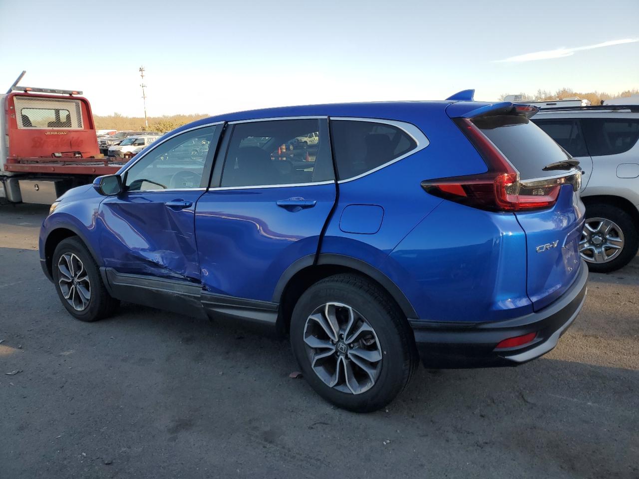 2021 Honda CR-V VIN 7FARW2H50ME011836 Copart auction photo, side damage thumbnail 2