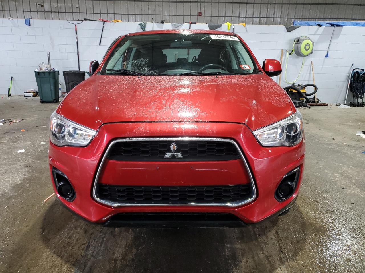 2015 Mitsubishi Outlander VIN 4A4AP3AU4FE005533 Copart auction photo, side / undercarriage damage thumbnail 5