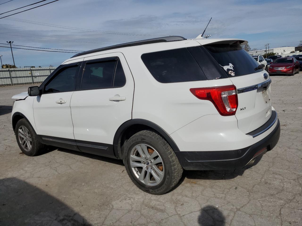 2018 Ford Explorer VIN 1FM5K8D86JGC46666 Copart auction photo, front end damage thumbnail 2