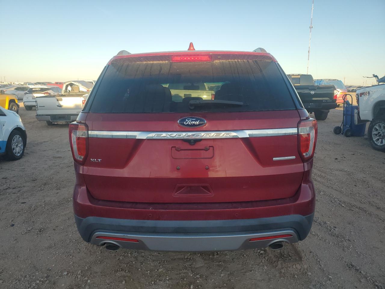 2016 Ford Explorer VIN 1FM5K7D80GGA56218 Copart auction photo, mechanical damage thumbnail 6
