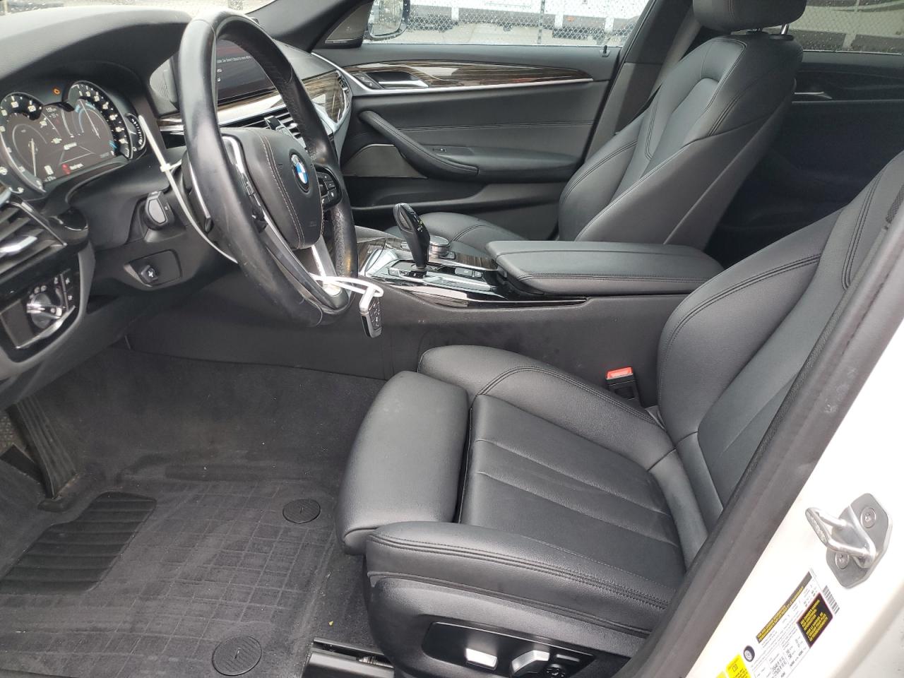 2019 BMW 5er VIN WBAJA9C58KB398740 Copart auction photo, front end damage thumbnail 7