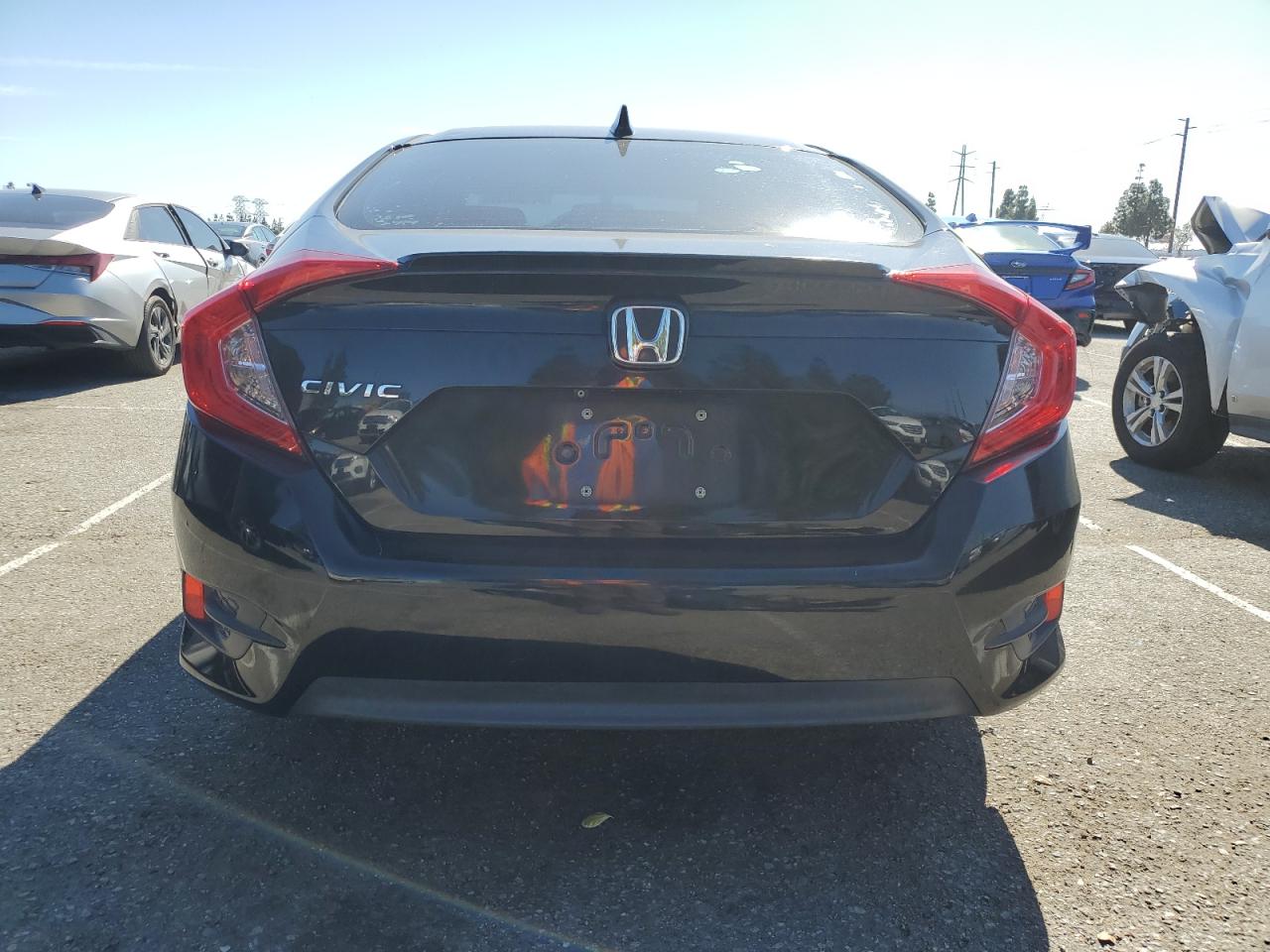 2017 Honda Civic VIN 2HGFC1F73HH636450 Copart auction photo, front end damage thumbnail 6