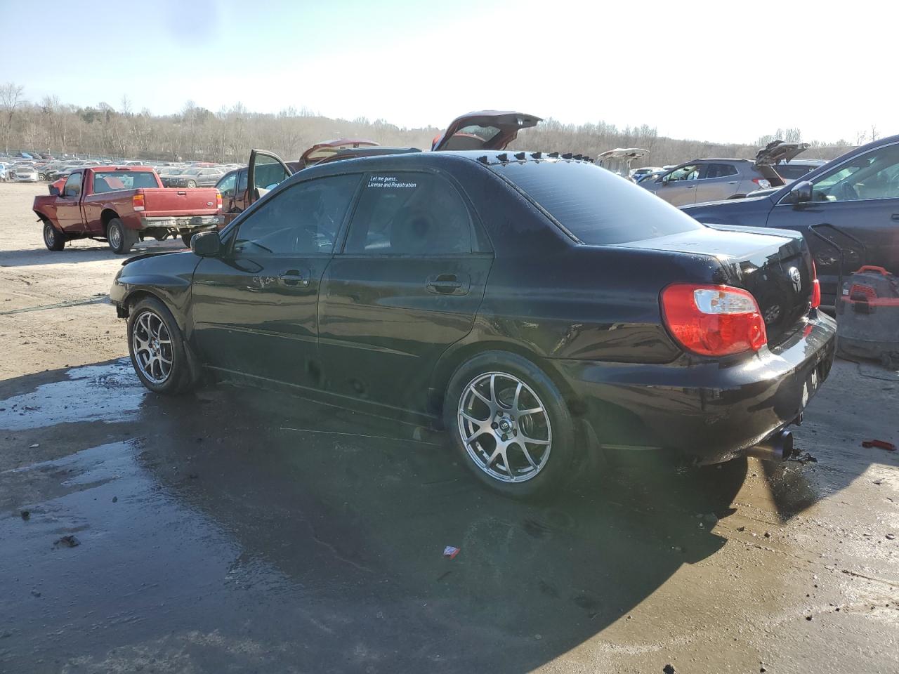 2007 Subaru Impreza VIN JF1GD61617G521387 Copart auction photo, front end damage thumbnail 2