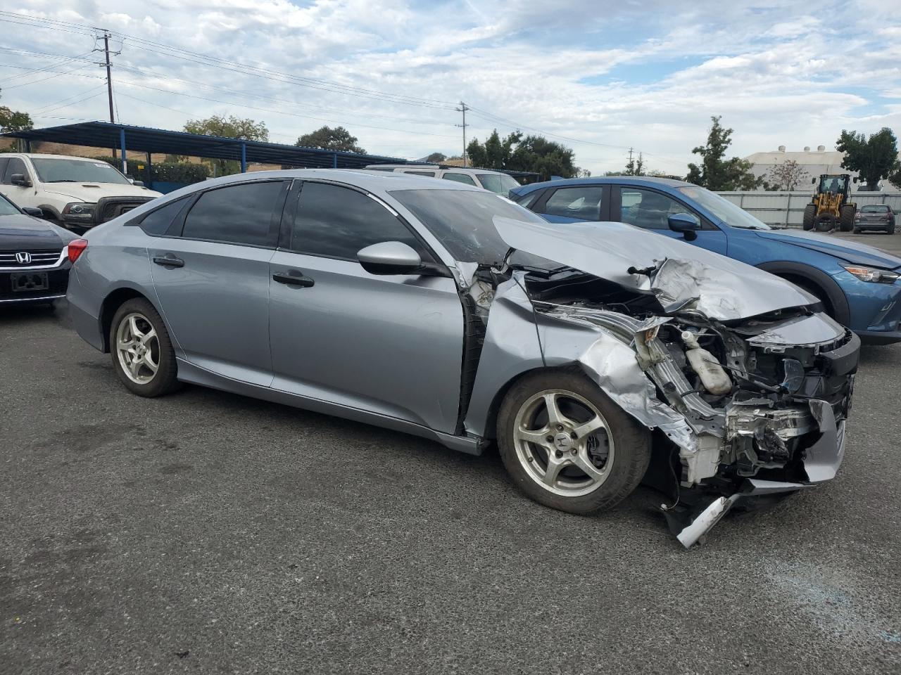 2020 Honda Accord VIN 1HGCV2F39LA009825 Copart auction photo, front end damage thumbnail 4