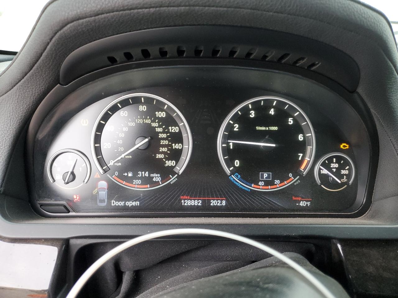 2013 BMW 7er VIN WBAYA6C55DC995290 Copart auction photo, front end damage thumbnail 9