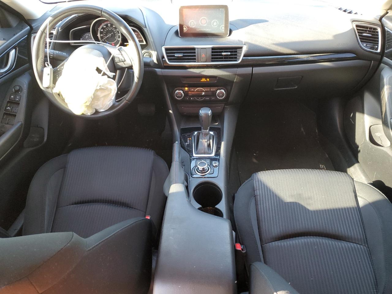 2016 Mazda 3 VIN JM1BM1W76G1302341 Copart auction photo, front end damage thumbnail 8