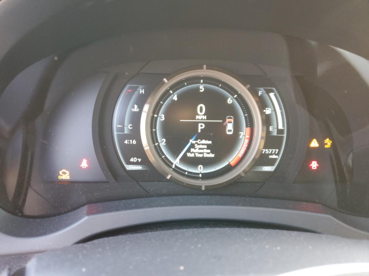 2019 Lexus IS VIN JTHCZ1D29K5016660 Copart auction photo, all over damage thumbnail 9