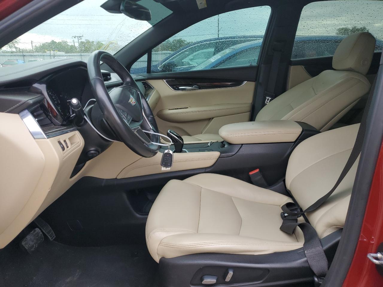 2018 Cadillac XT5 VIN 1GYKNARS0JZ222274 Copart auction photo, front end / side damage thumbnail 7