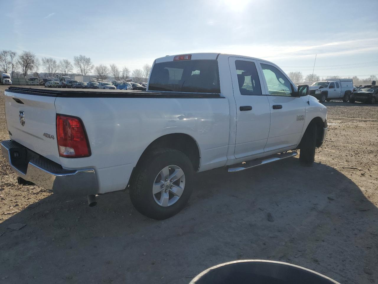 2018 RAM 1500 VIN 1C6RR7FG4JS260764 Copart auction photo, front end damage thumbnail 3