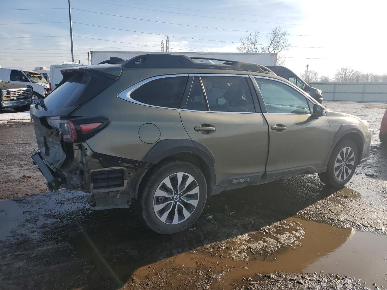 2024 Subaru Outback VIN 4S4BTANC2R3124934 Copart auction photo, rear end damage thumbnail 3