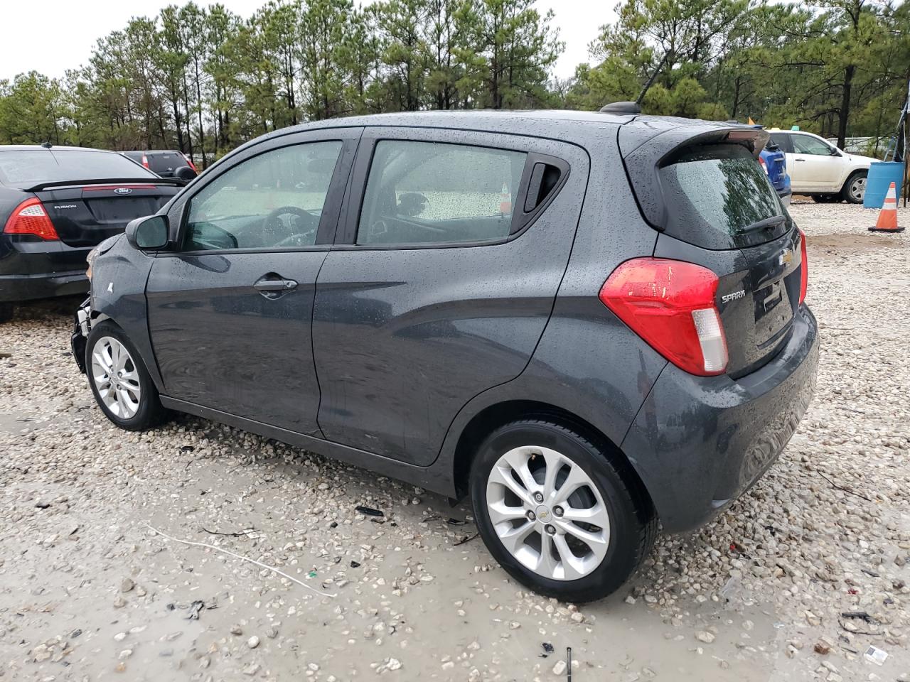 2021 Chevrolet Spark VIN KL8CD6SA9MC740962 Copart auction photo, front end / side damage thumbnail 2