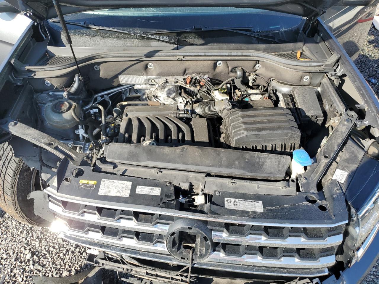 2019 Volkswagen Atlas VIN 1V2DR2CA0KC505446 Copart auction photo, front end damage thumbnail 14