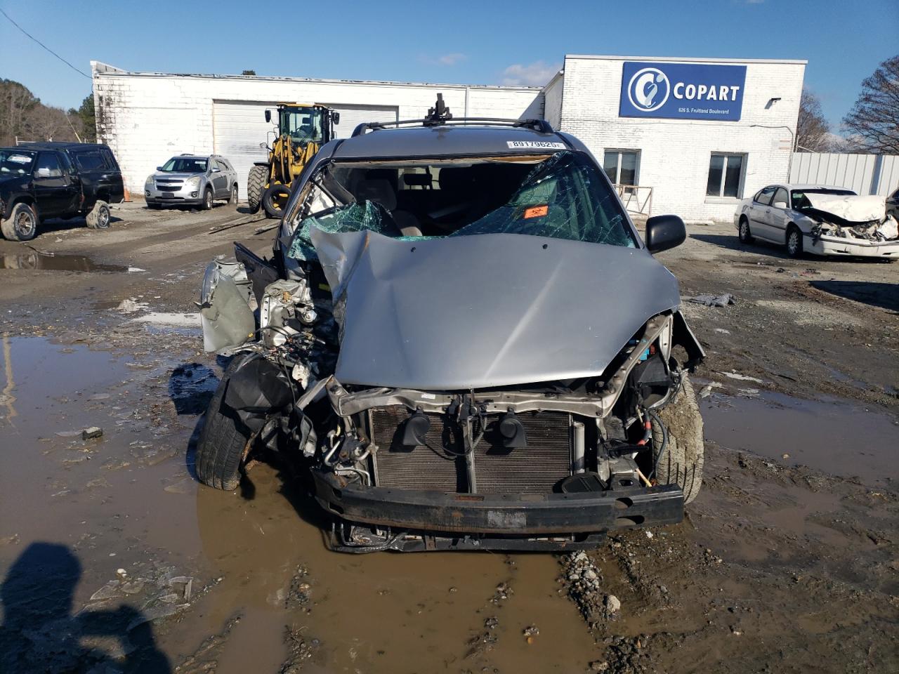 2006 Toyota Sienna VIN 5TDZA23C76S395922 Copart auction photo, front end / all over damage thumbnail 5
