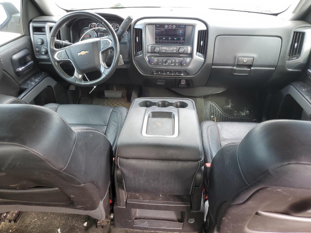 2014 Chevrolet Silverado VIN 3GCUKRECXEG131197 Copart auction photo, hail / minor dent/scratches damage thumbnail 8