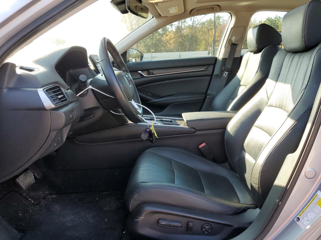 2019 Honda Accord VIN 1HGCV1F51KA055496 Copart auction photo, rear end damage thumbnail 7