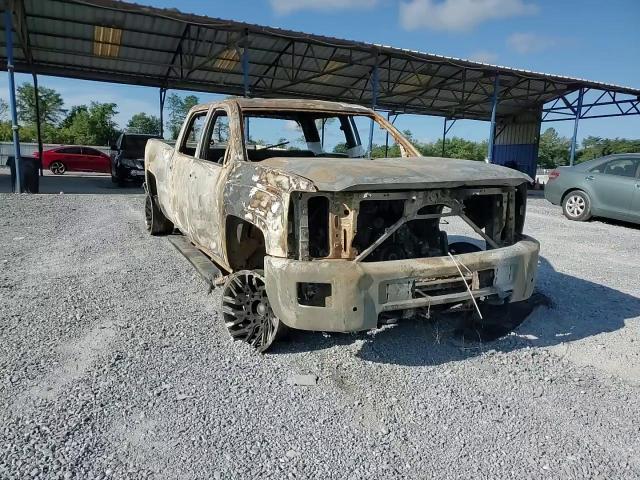2015 Chevrolet Silverado VIN 1GC1KXE80FF577798 Copart auction photo, burn damage thumbnail 10