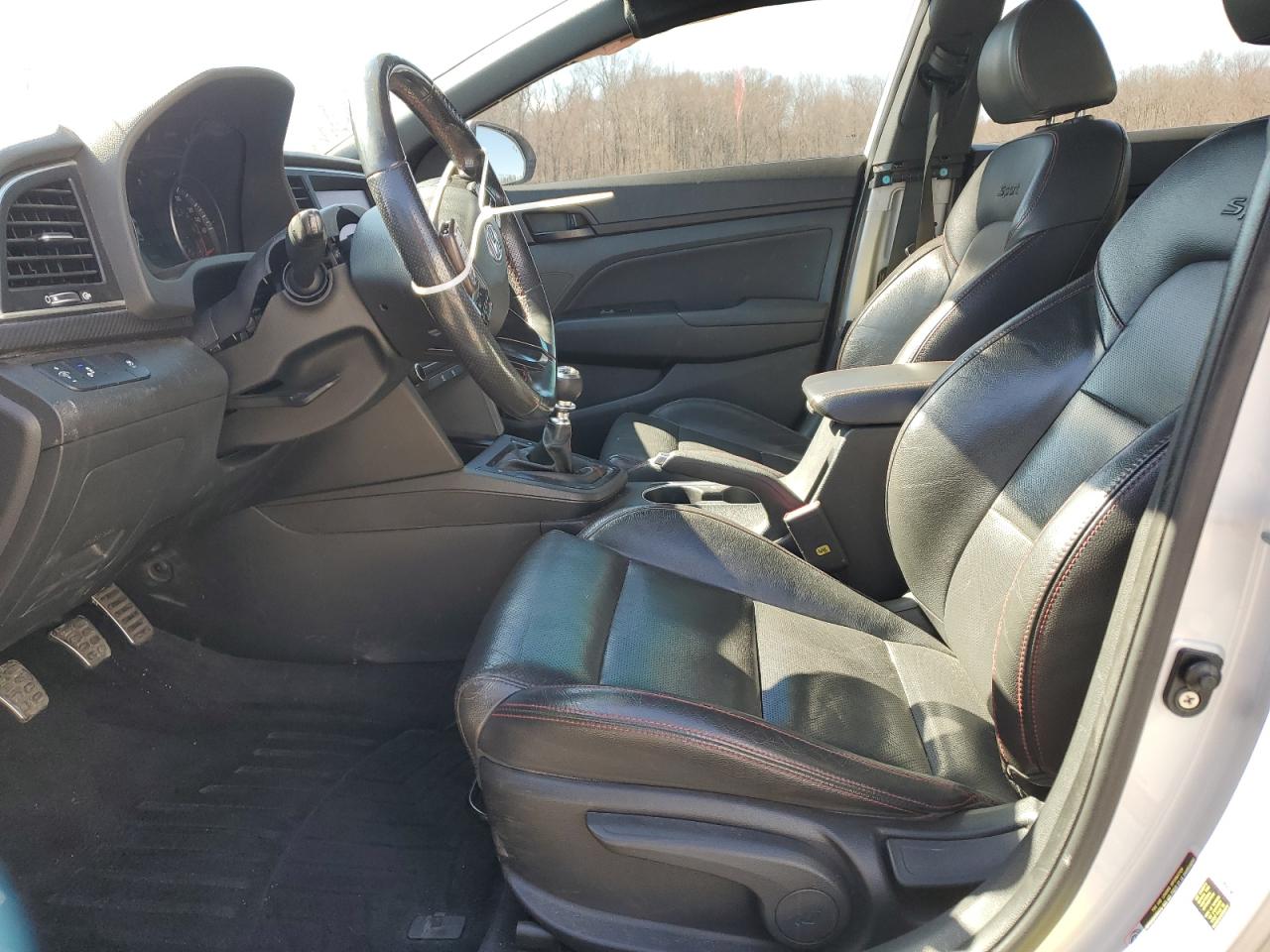 2018 Hyundai Elantra VIN KMHD04LB2JU563420 Copart auction photo, front end damage thumbnail 7
