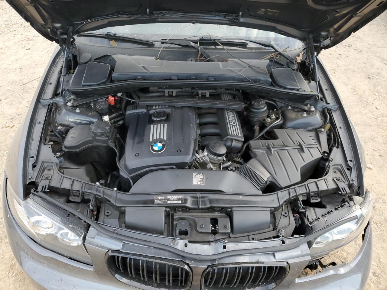 2013 BMW 1er VIN WBAUP7C58DVP25560 Copart auction photo, front end damage thumbnail 11