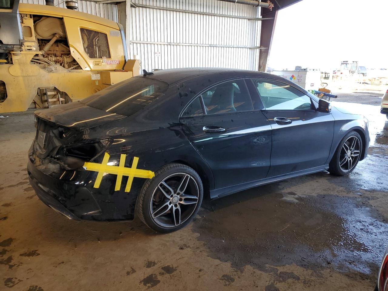 2018 Mercedes-Benz CLA-klasse VIN WDDSJ4EB4JN517755 Copart auction photo, rear end damage thumbnail 3