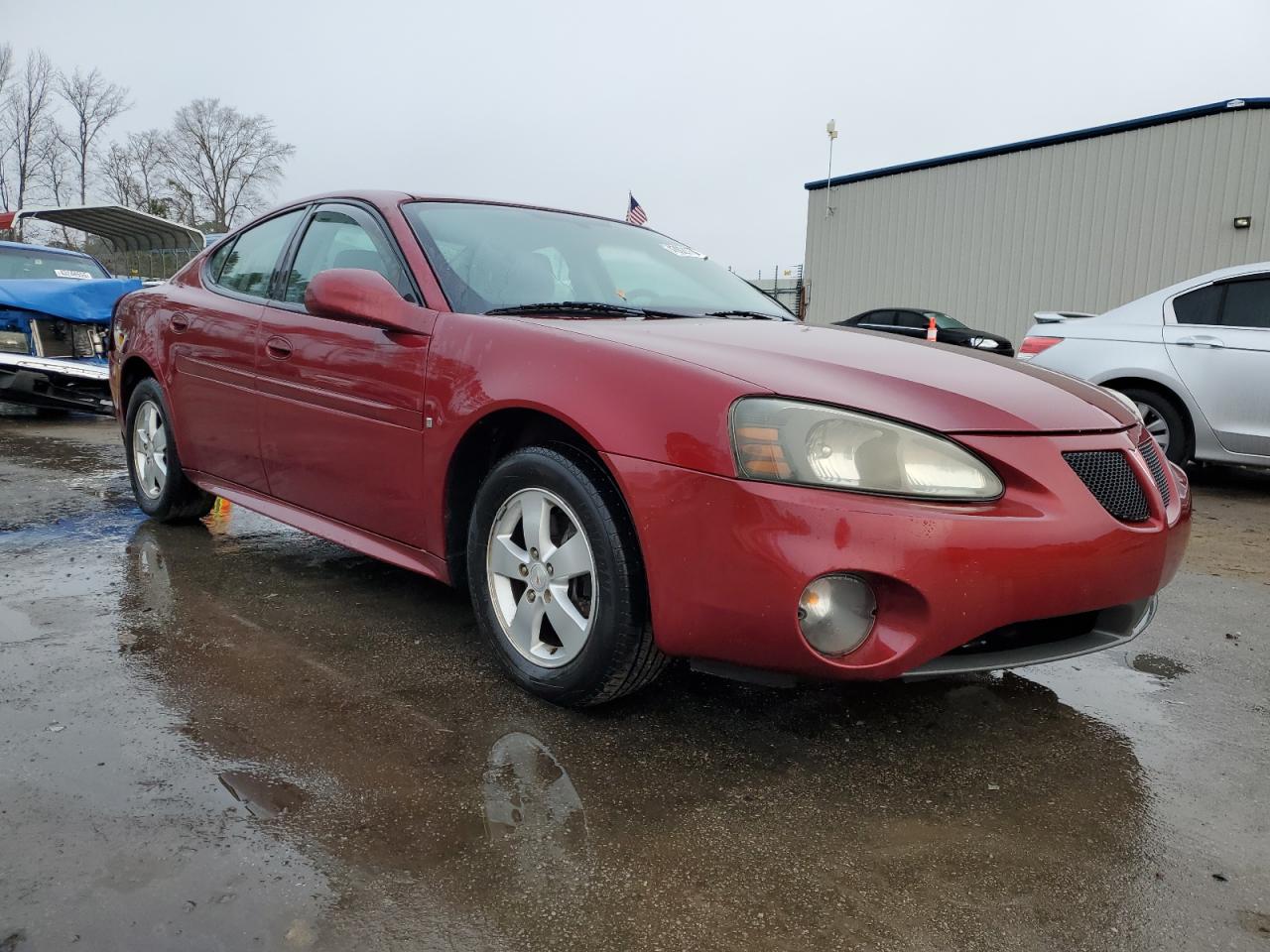 2008 Pontiac Grand Prix VIN 2G2WP552481131014 Copart auction photo, rear end damage thumbnail 4